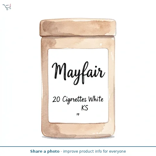 Mayfair 20 Cigarettes White KS