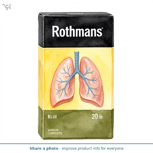 Rothmans Blue Superkings 20 Cigarettes