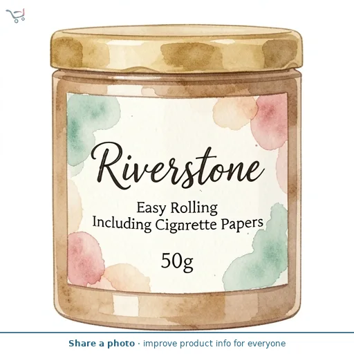 Riverstone Easy Rolling Including Cigarette Papers 50g