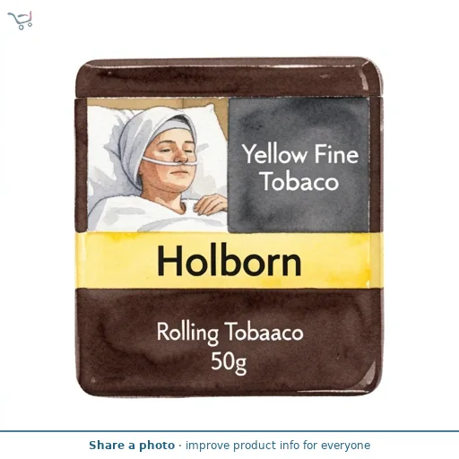 Holborn Yellow Fine Rolling Tobacco 50g