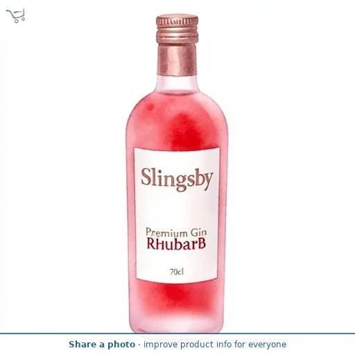 Slingsby Premium Gin Rhubarb 70cl