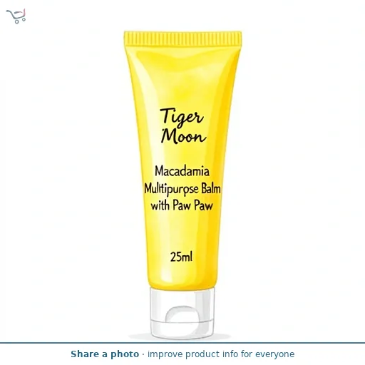 Tiger Moon Macadamia Multipurpose Balm with Paw Paw 25ml