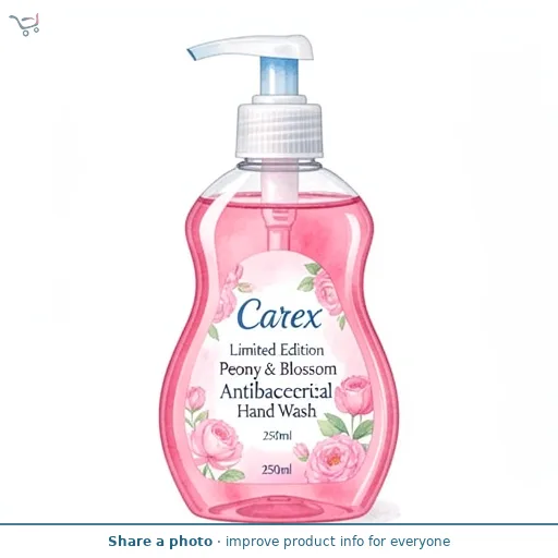 Carex Limited Edition Peony & Blossom Antibacterial Hand Wash 250ml