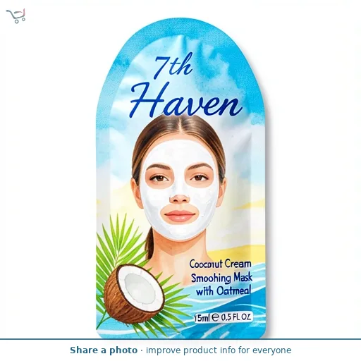 7th Heaven Coconut Cream Smoothing Mask with Oatmeal