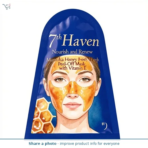 7th Heaven Nourish and Renew Manuka Honey Peel-Off Mask with Vitamin E