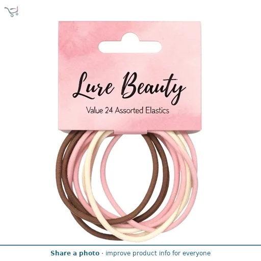 Lure Beauty Value 24 Assorted Elastics