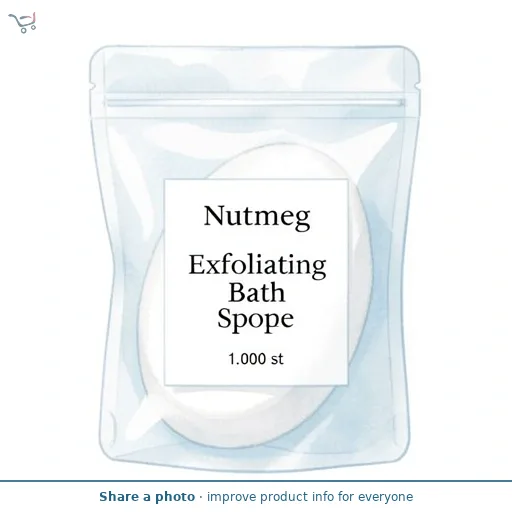 Nutmeg Exfoliating Bath Sponge