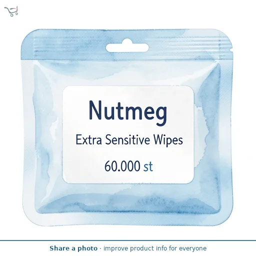 Nutmeg Extra Sensitive Wipes