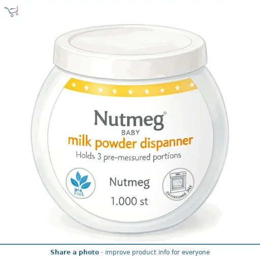 Nutmeg Milk Powder Dispenser