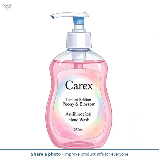 Carex Limited Edition Peony & Blossom Antibacterial Hand Wash 250ml