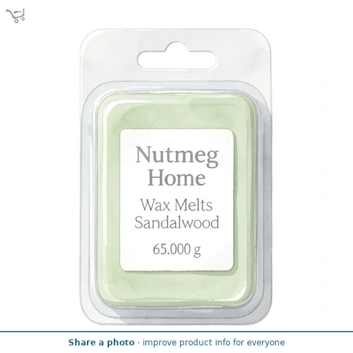 Nutmeg Home Wax Melts Sandalwood