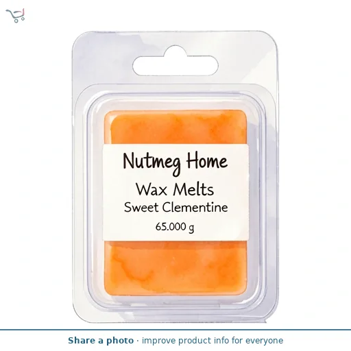 Nutmeg Home Wax Melts Sweet Clementine