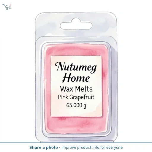Nutmeg Home Wax Melts Pink Grapefruit