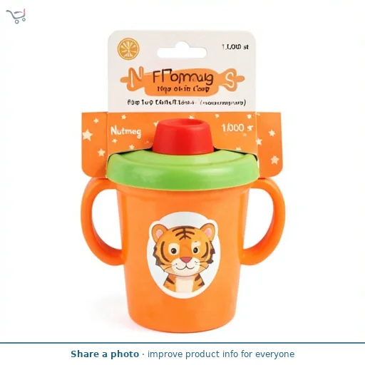 Nutmeg Flip Top Cup 4 Month + (colours may vary)