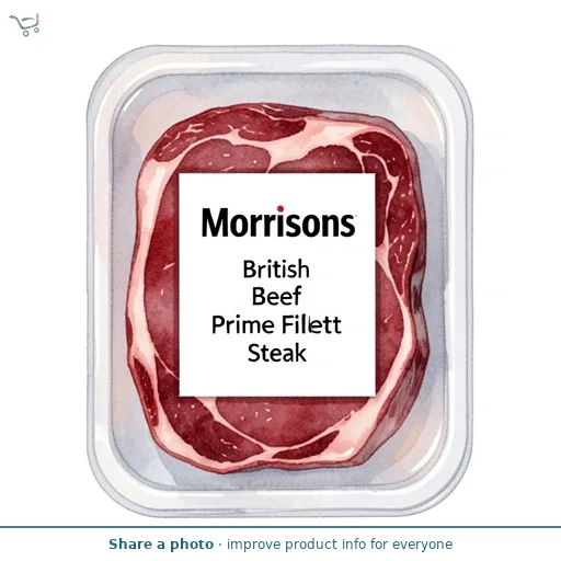 Morrisons British Beef Prime Fillet Steak