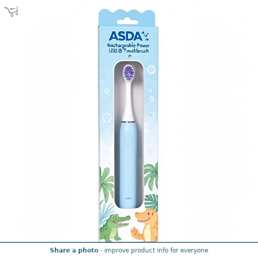 ASDA Rechargeable Power USB Toothbrush