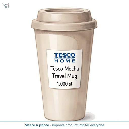 Tesco Mocha Travel Mug 350ml