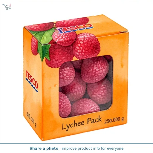 Tesco Lychee Pack 250G