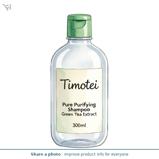 Timotei Pure Purifying Shampoo Green Tea Extract 300ml
