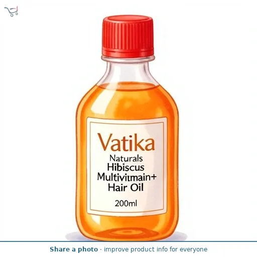 Vatika Naturals Hibiscus Multivitamin+ Hair Oil 200ml