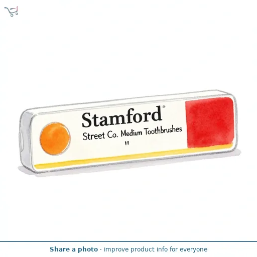 Stamford Street Co. Medium Toothbrushes