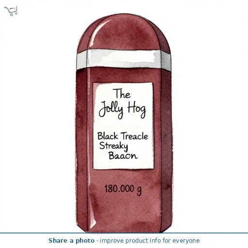 The Jolly Hog Black Treacle Streaky Bacon
