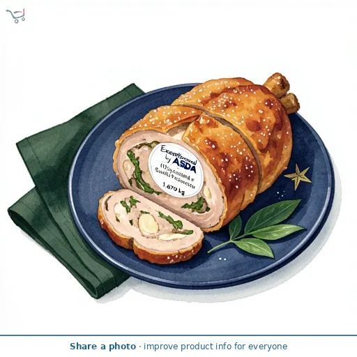Exceptional by ASDA (13) Crackling Garlic & Herb Stuffed Porchetta 1.67kg