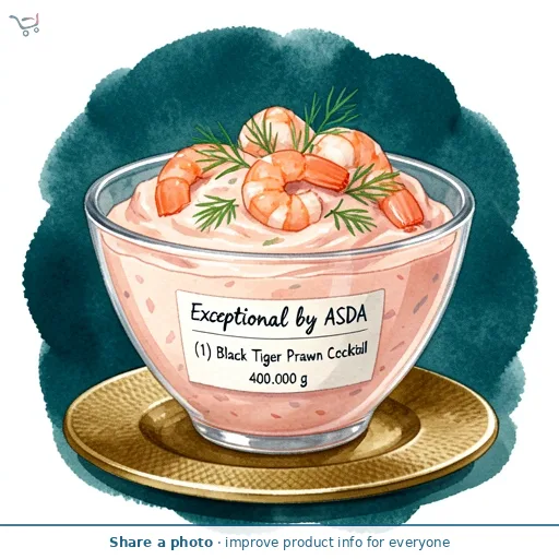 Exceptional by ASDA (1) Black Tiger Prawn Cocktail 400g