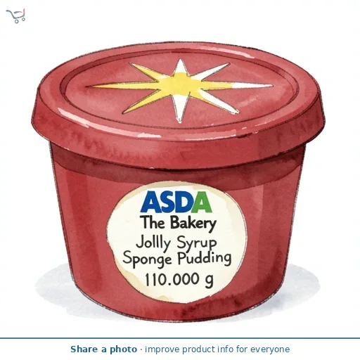 ASDA The Bakery Jolly Syrup Sponge Pudding 110g