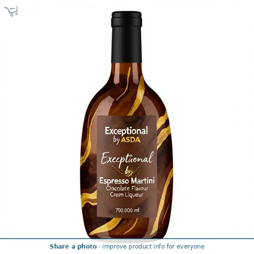 Exceptional by ASDA Exceptional by  Espresso Martini Chocolate Flavour Cream Liqueur 70cl