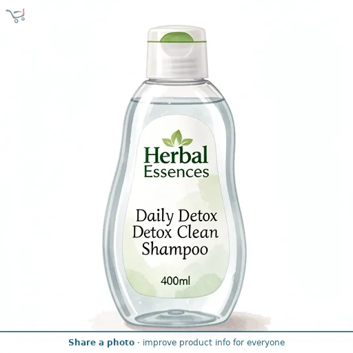 Herbal Essences Daily Detox Clean Shampoo 400ml