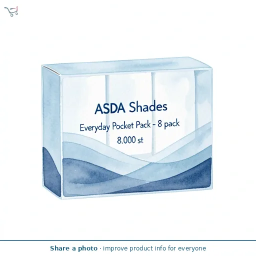 ASDA Shades Everyday Pocket Pack - 8 pack