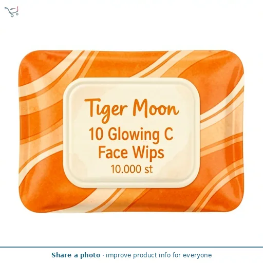 Tiger Moon 10 Glowing Vitamin C Face Wipes