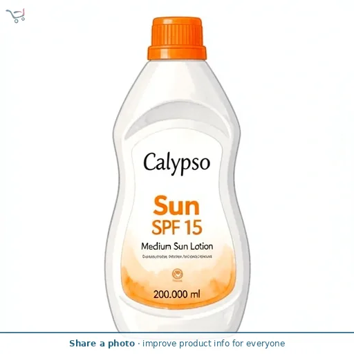 Calypso Sun SPF 15 Medium Sun Lotion 200ml