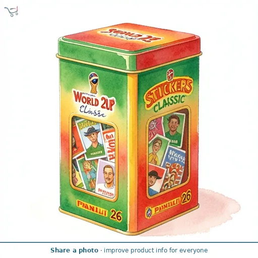World Cup 26 Panini Stickers Classic Tin