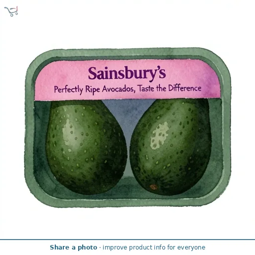 Sainsbury's Perfectly Ripe Avocados, Taste the Difference