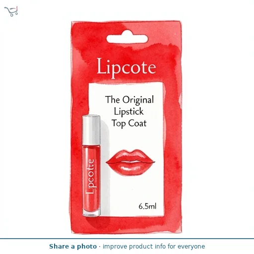Lipcote The Original Lipstick Top Coat 6.5ml
