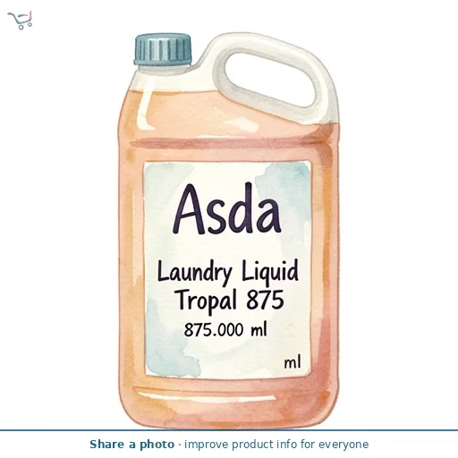 Asda Laundry Liquid Tropal 875