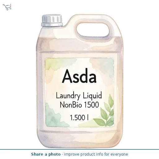 Asda Laundry Liquid NonBio 1500