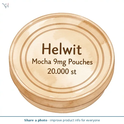 Helwit Mocha 9mg Pouches
