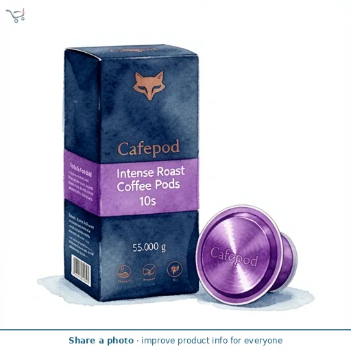 CafePod Intense Roast Coffee Pods 10s