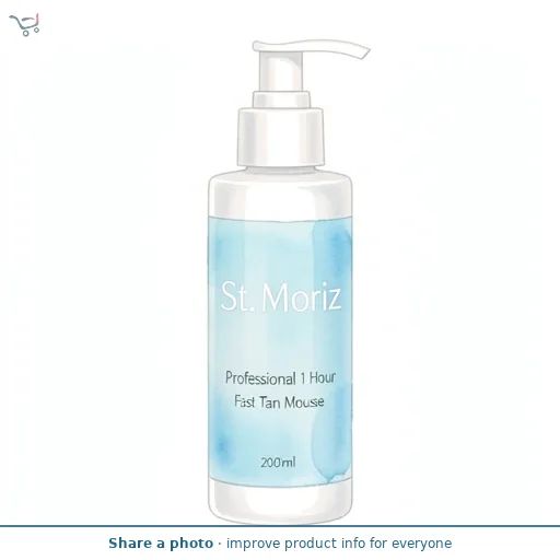 St. Moriz Professional 1 Hour Fast Tan Mousse 200ml