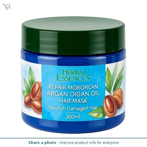 Herbal Essences Repair Moroccan Argan Oil Hair Mask 300ml  to Nourish Damaged Hair