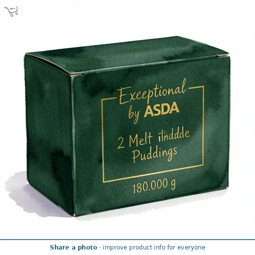 Exceptional by ASDA 2 Melt in the Middle Puddings 180g