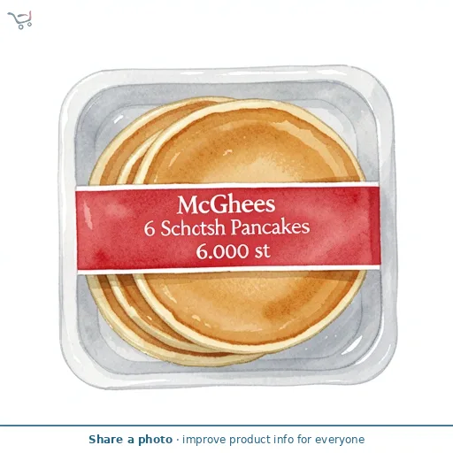 McGhees 6 Scotch Pancakes
