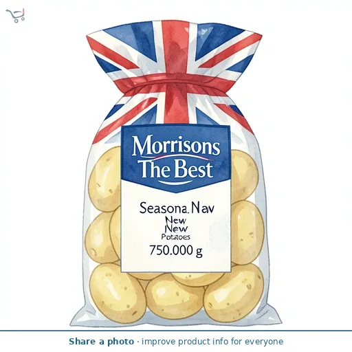 Morrisons The Best Seasonal New Potatoes 750g
