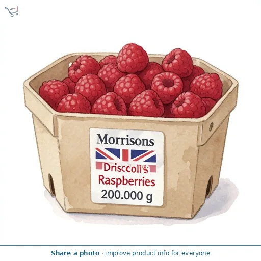 Driscoll's Raspberries 200g