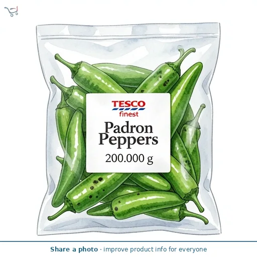 Tesco Finest Padron Peppers 200g