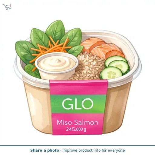 GLO Miso Salmon salad 245g