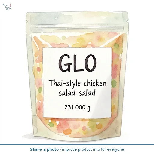 GLO Thai-style chicken salad 231g